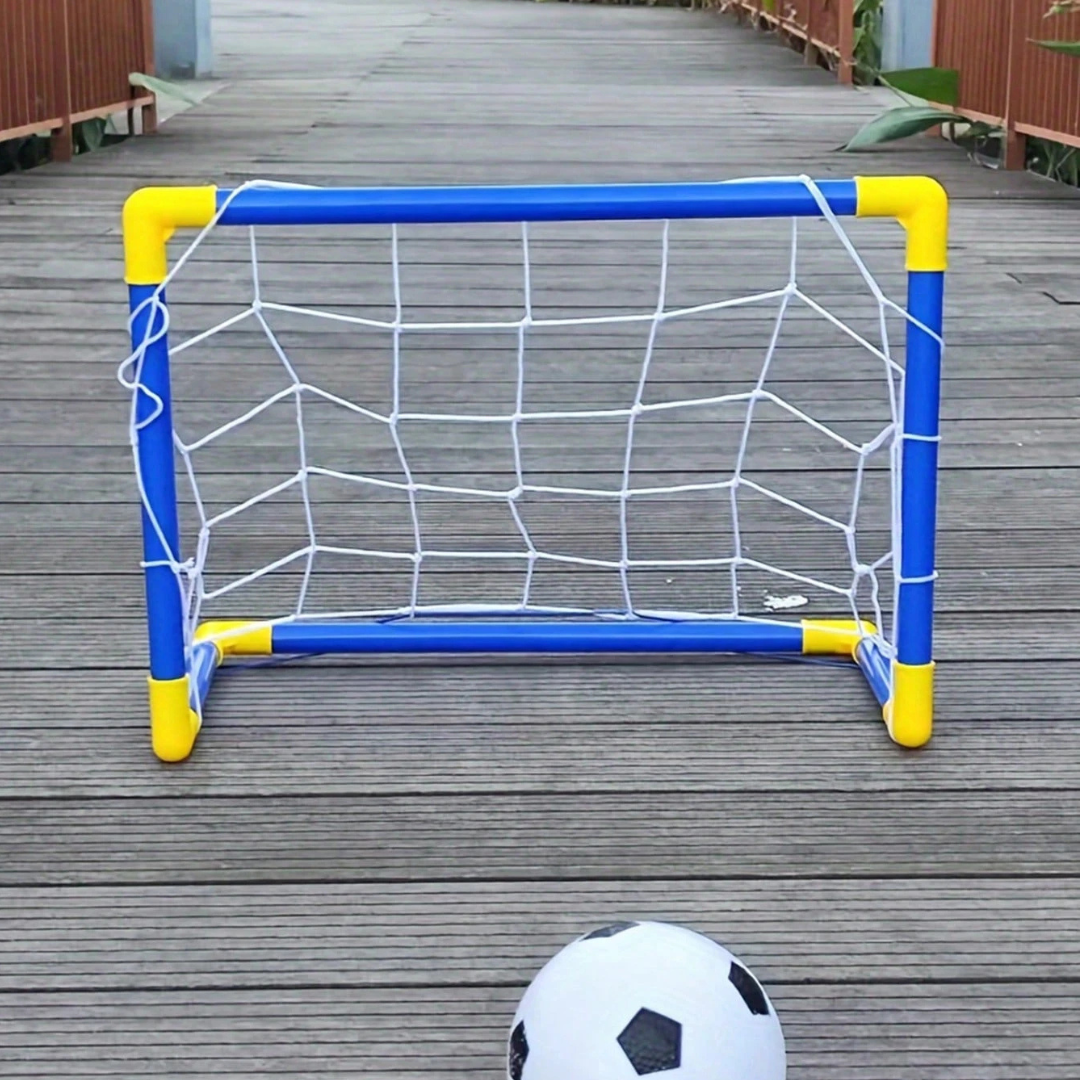 Kids Portable Detachable Football Goal & Sports Toy Set