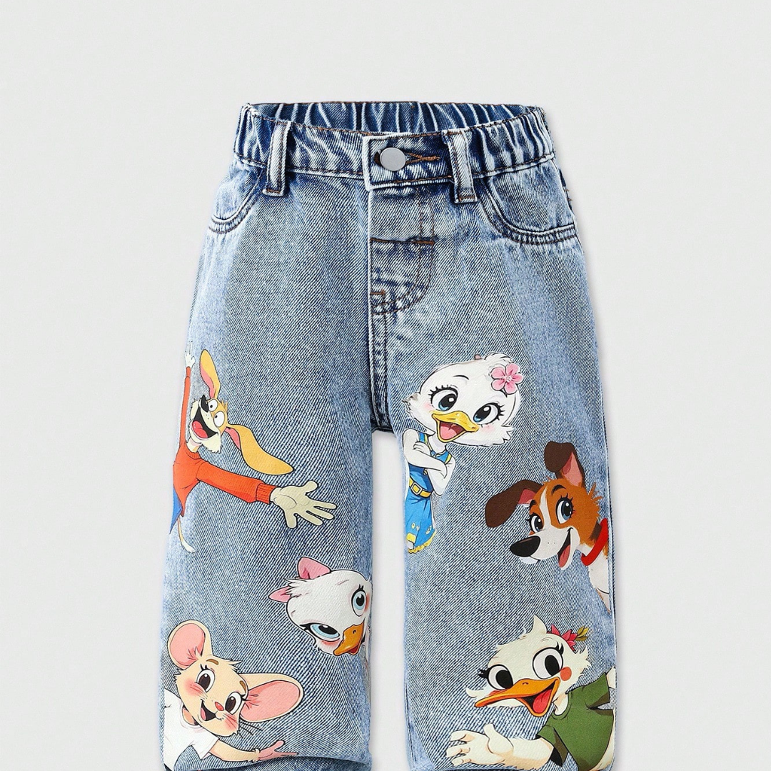Playful Pals Toddler Girls Denim Jeans